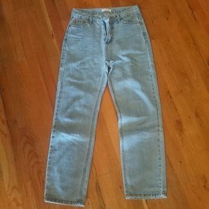 Oak + Fort High Waist Boyfriend Jean